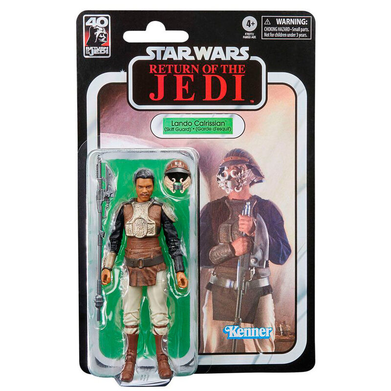 Figura hasbro star wars vintage collection lando skiff guard