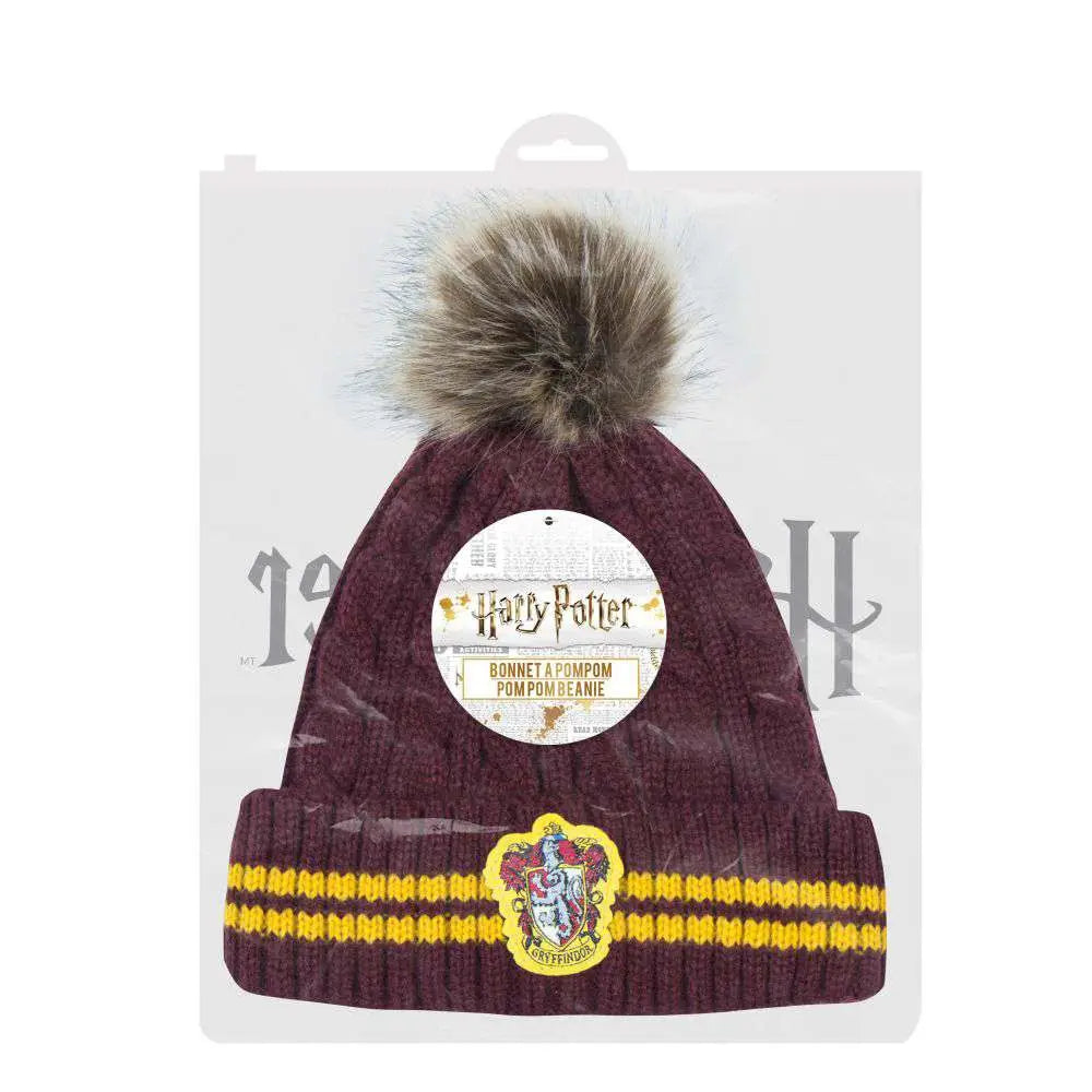 HP GRYFFINDOR POMPOM Gorro