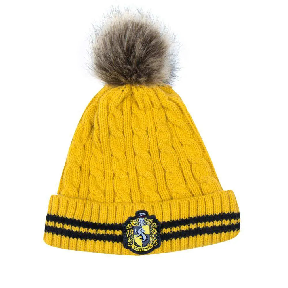 HP HUFFLEPUFF POMPOM Gorro