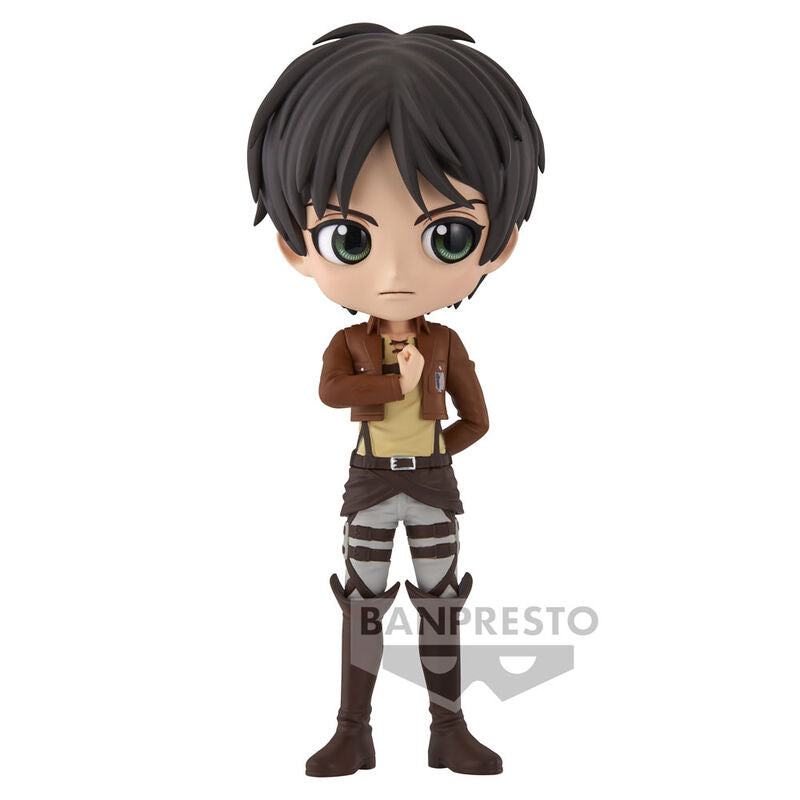 Figura banpresto q posket ataque a los titanes eren yeager vol.2