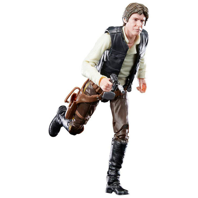 Figura hasbro the black series star wars - han solo (endor)