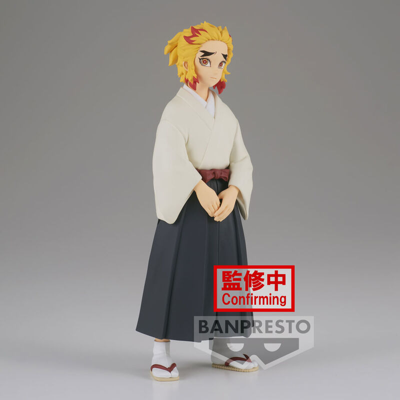 Figura banpresto demon slayer: kimetsu no yaiba senjuro rengoku Frikytopia