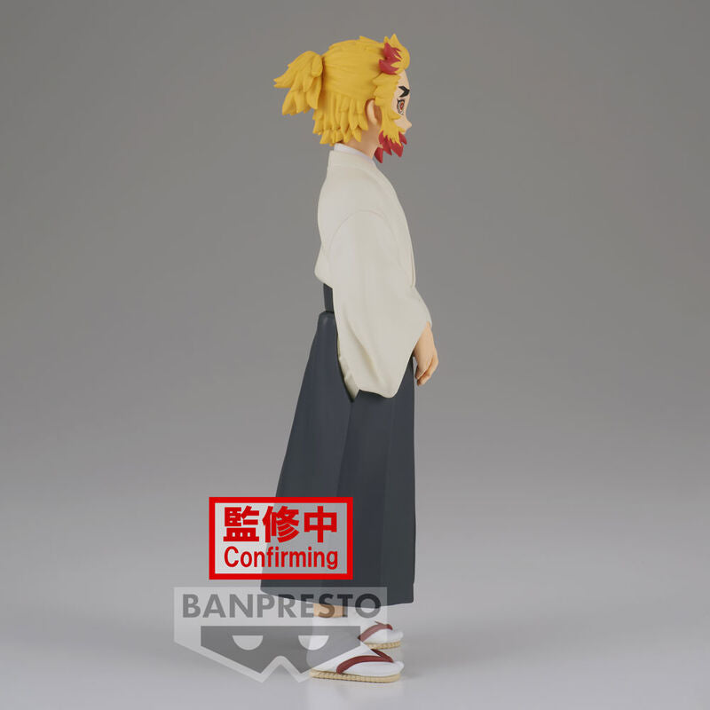 Figura banpresto demon slayer: kimetsu no yaiba senjuro rengoku