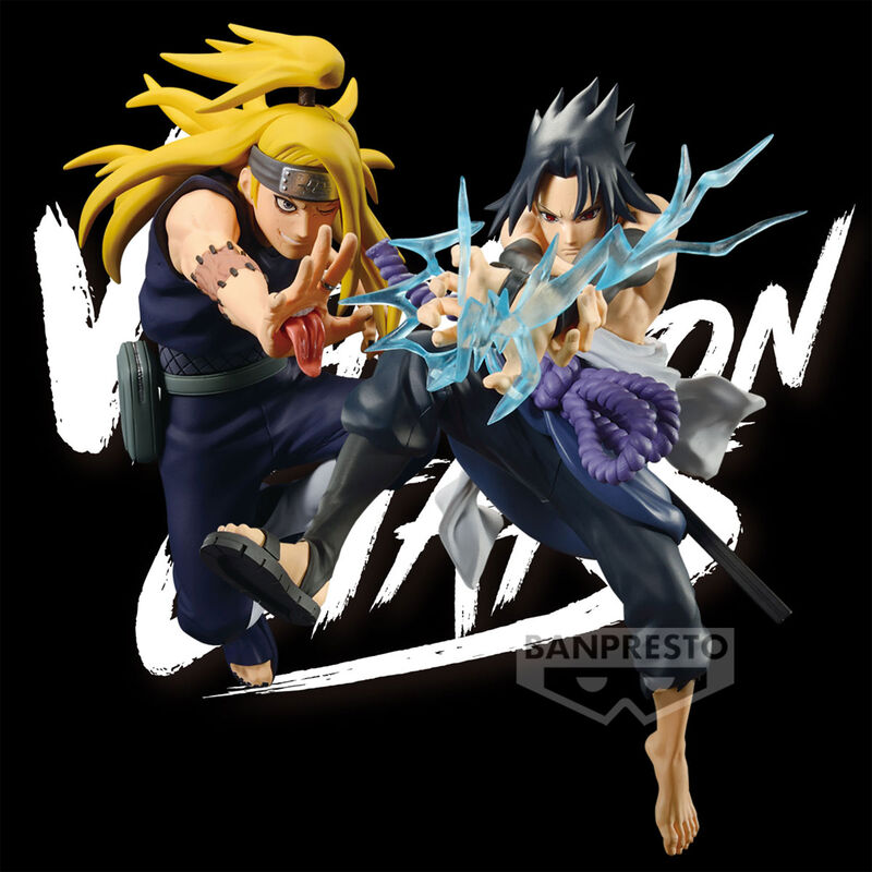 Figura banpresto naruto shippuden vibration stars sasuke uchiha 16cm