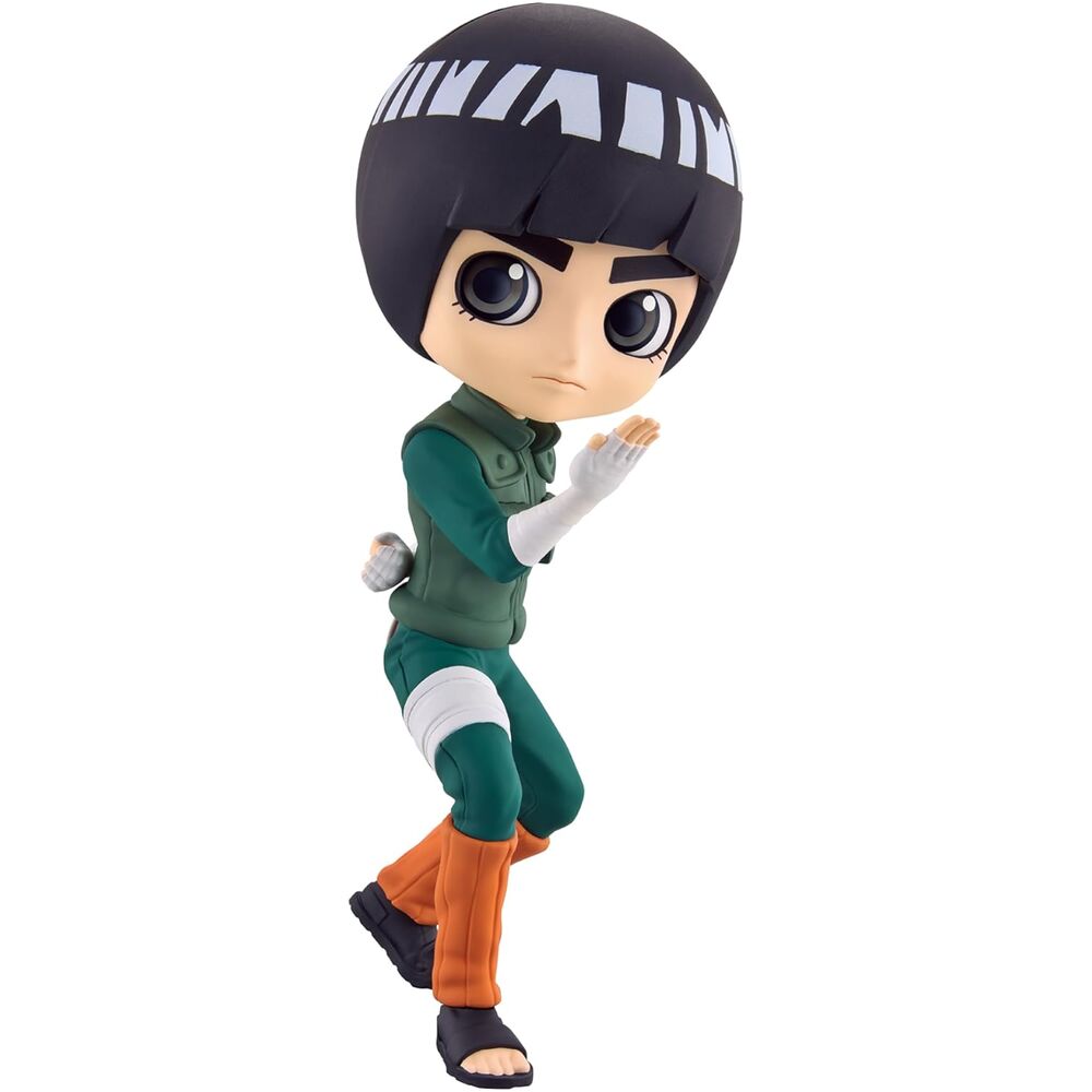 Figura Rock Lee Naruto Shippuden Q posket 14cm Frikytopia