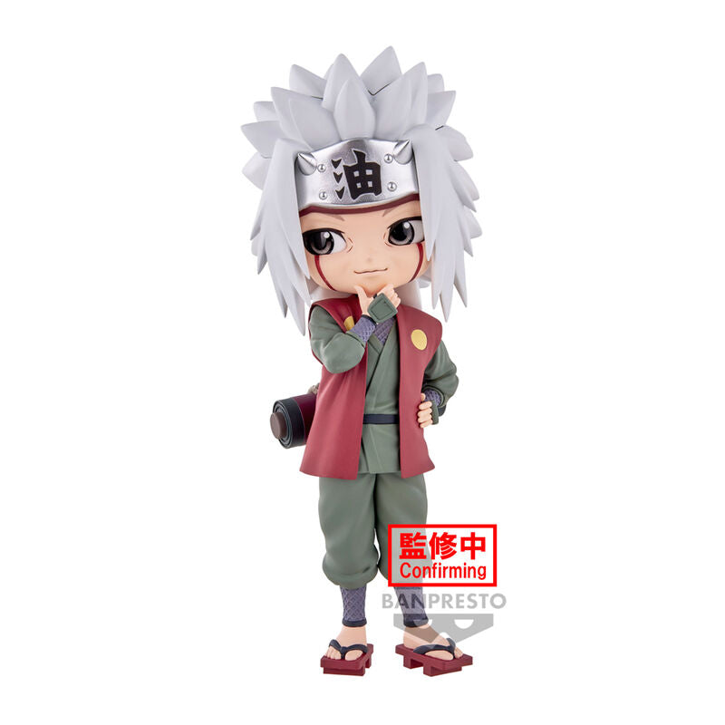 Figura banpresto q posket naruto shippuden jiraiya 15cm