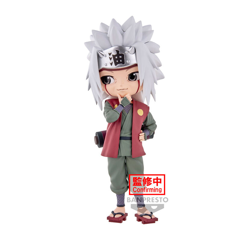 Figura banpresto q posket naruto shippuden jiraiya 15cm