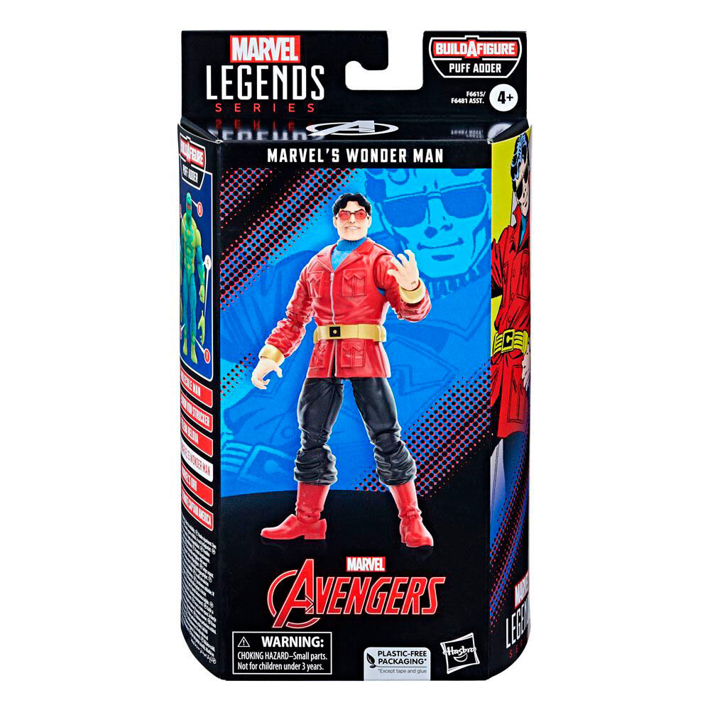 Figura hasbro marvel legends series los vengadores wonder man
