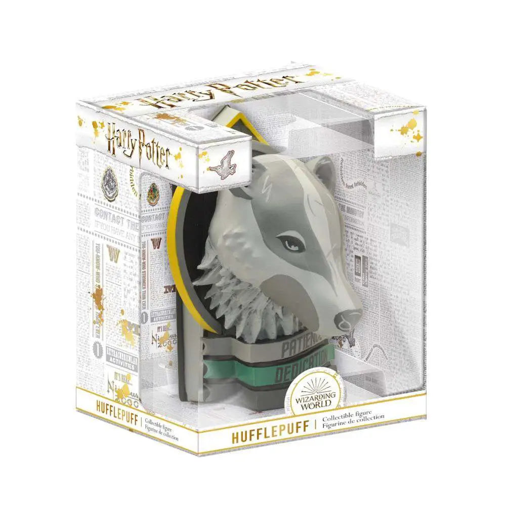 Figura plastoy harry potter blason hufflepuff resina 21 cm collector