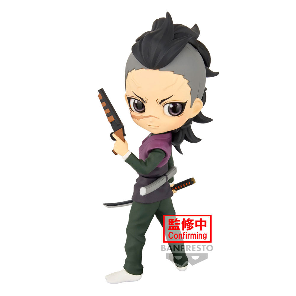 Figura banpresto q posket demon slayer kimetsu no yaiba genya shinaz