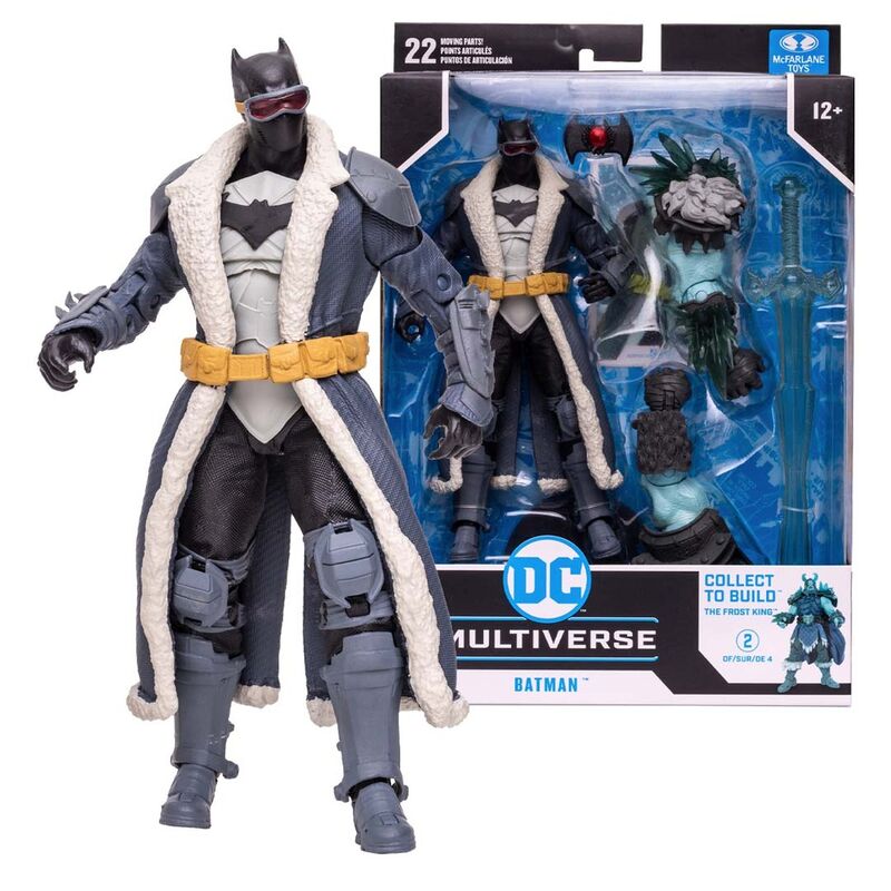 Figura mcfarlane toys dc multiverse build a batman endless winter