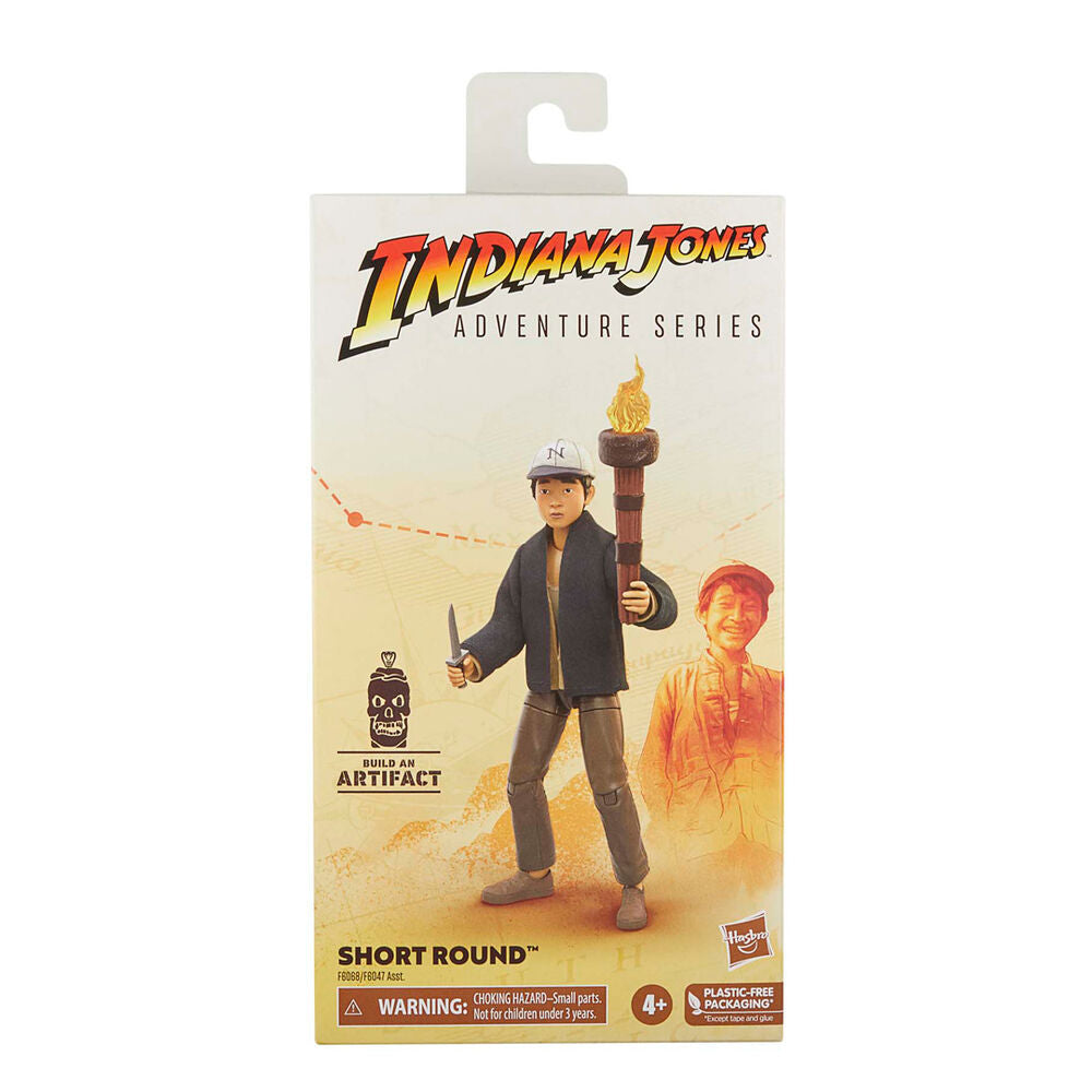 Figura hasbro indian jones adventure series short round