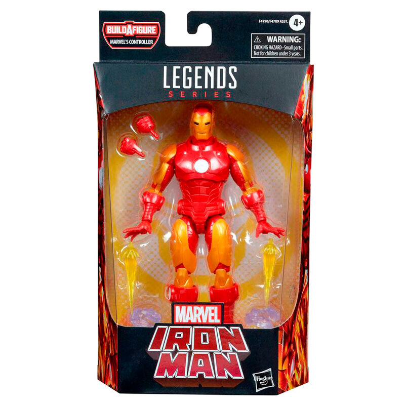 Figura hasbro marvel legends iron man