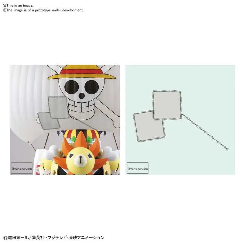 Figura Model Kit Thousand Sunny Land Of Wano One Piece 30 cm