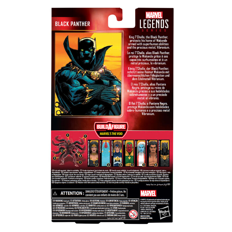Figura hasbro marvel legends series build a figure marvels the void