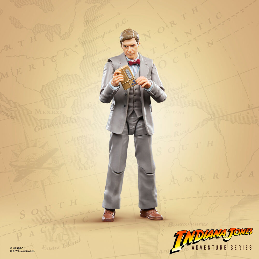 Figura hasbro indian jones adventure series - profesor indiana jone