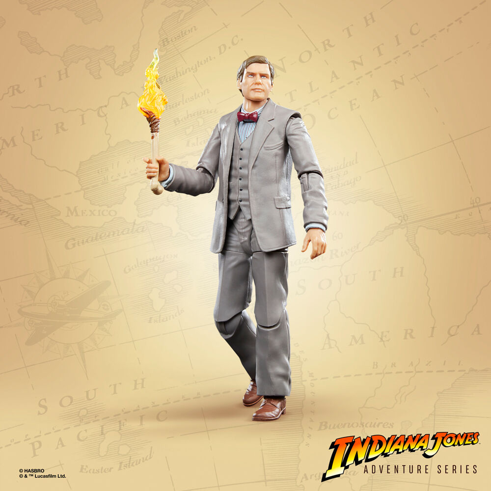 Figura hasbro indian jones adventure series - profesor indiana jone