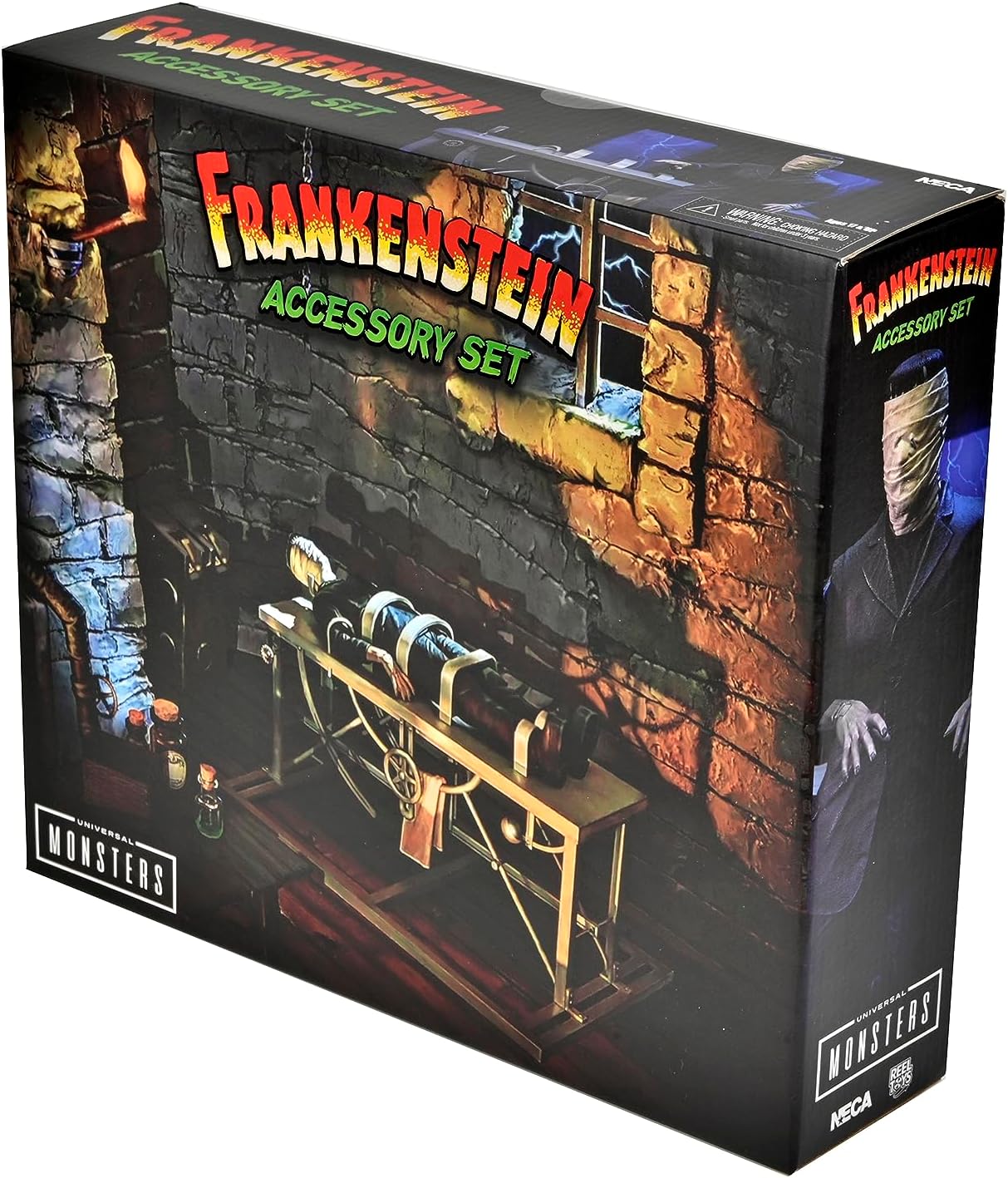 Accesorio figura neca universal monster frankenstein mesa de laboratorio
