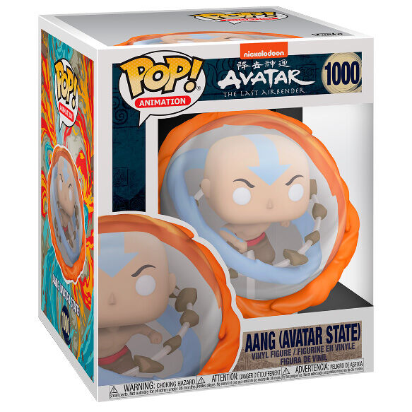 Funko pop animacion avatar the last airbender la leyenda de aang tod