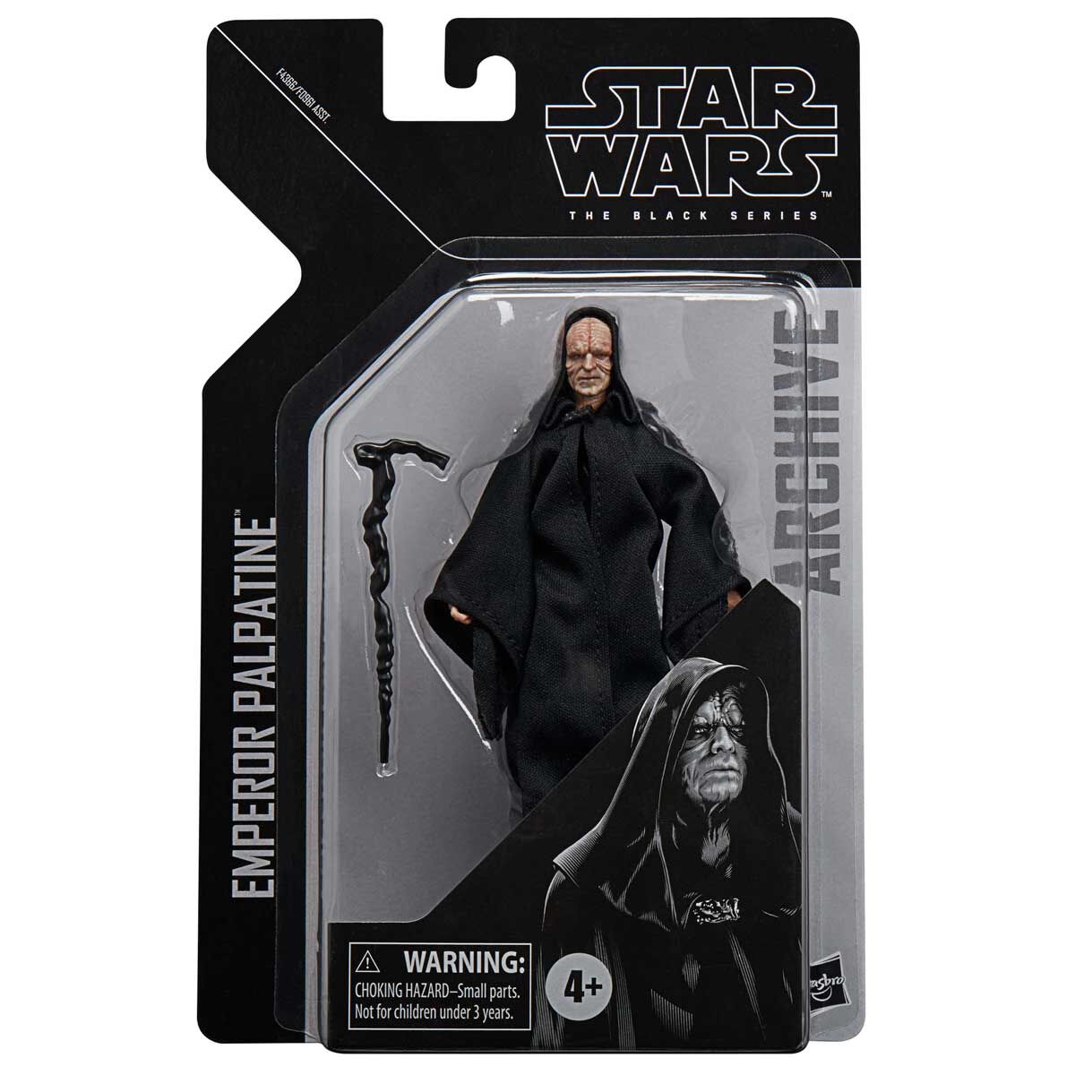 Figura hasbro star wars black series emprerador palpatine 15 cm Frikytopia