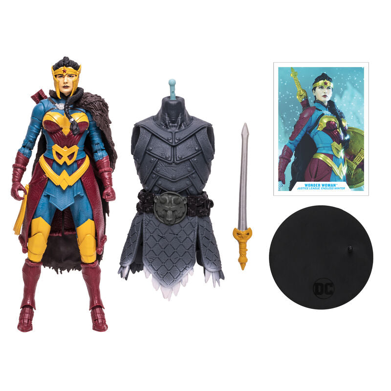 Figura mcfarlane toys dc multiverse build a wonder woman endless win