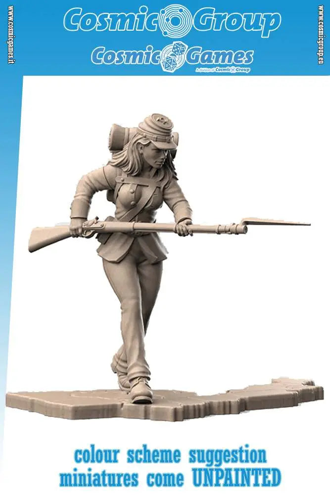 54 mm CLARA FROM THE UNION INFANTRY Frikytopia
