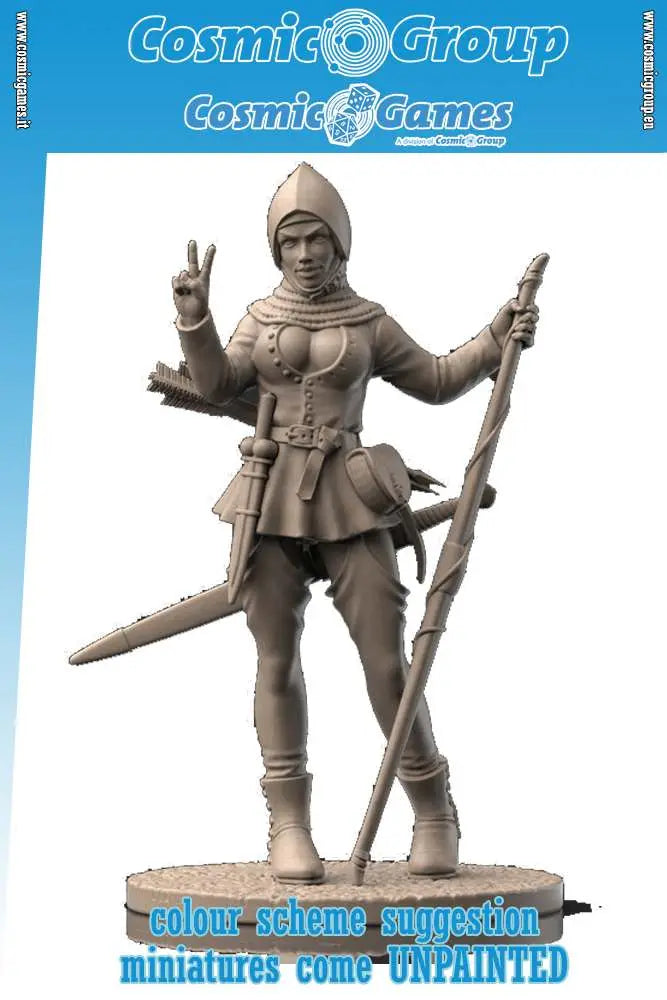 54 mm ROSIE THE BOWMEN Frikytopia