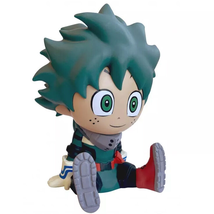 Figura hucha plastoy my hero academia izuku midoriya 18cm tirelire r