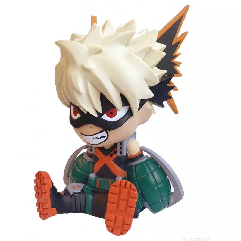 Figura hucha plastoy my hero academia katsuki bakugo tirelire re - r