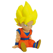 Figura hucha plastoy dragon ball super saiyan son goku