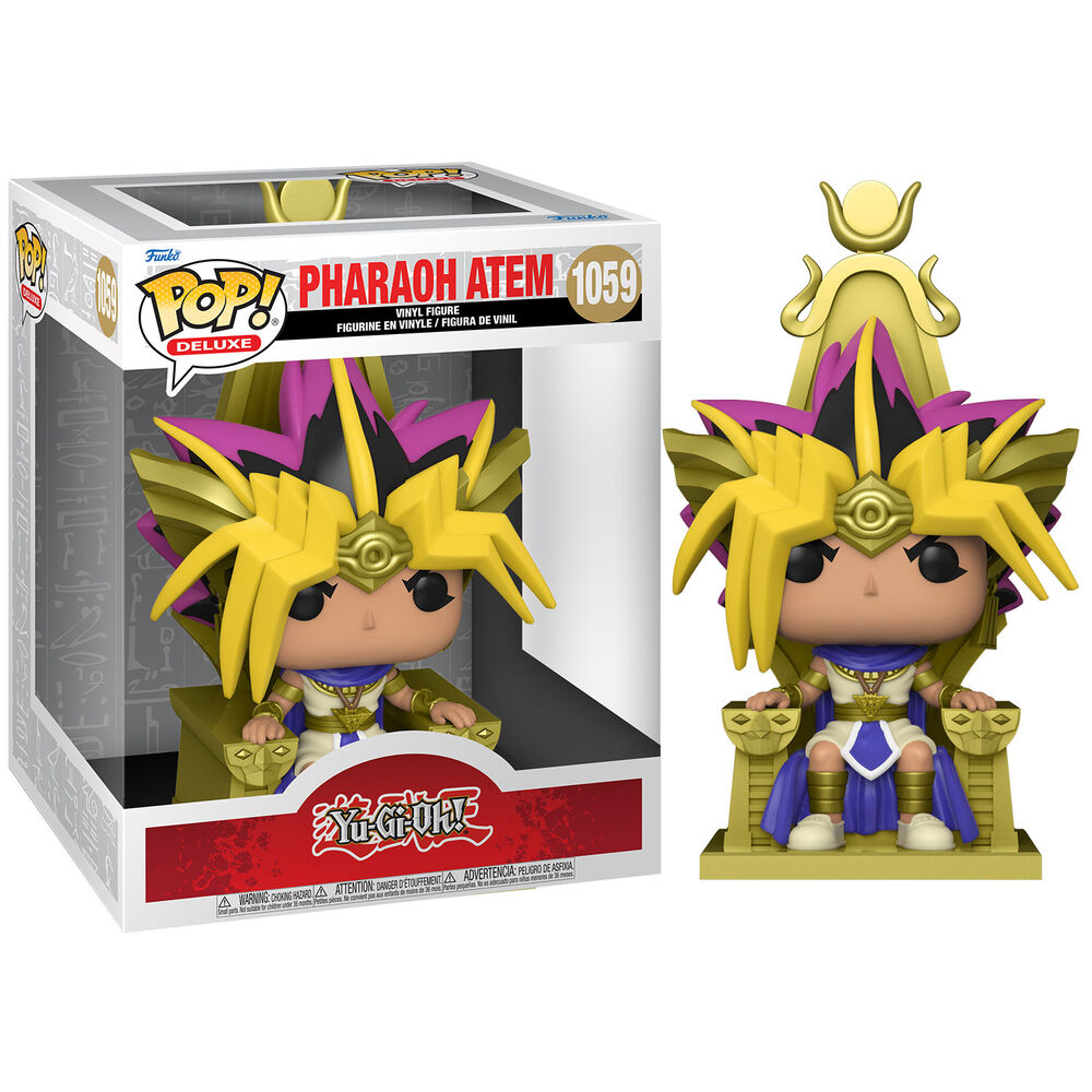 Figura POP Yu-Gi-Oh Atem Pharaoh Yugi Frikytopia