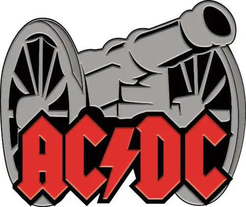 AC/DC CANNON ENAMEL PIN Frikytopia