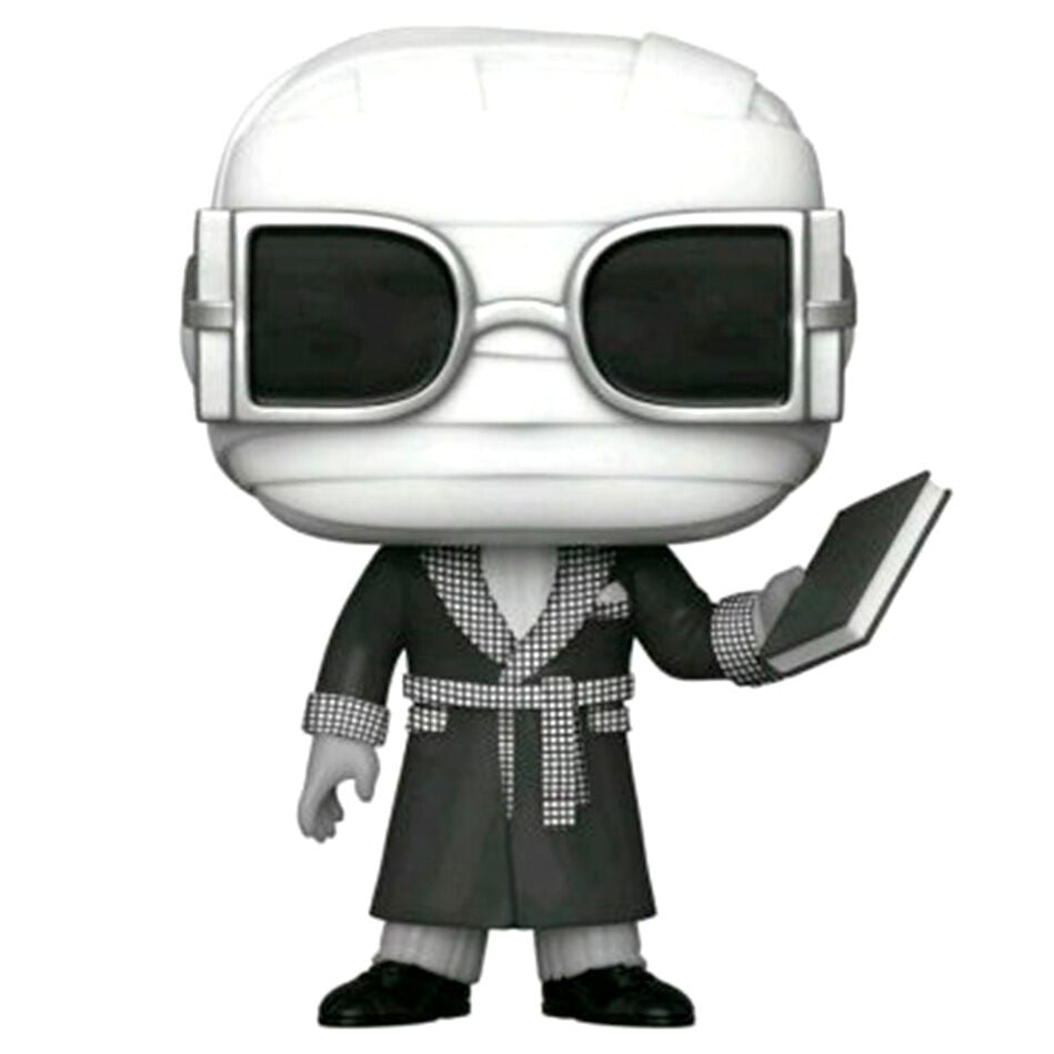 Funko pop universal studios monster hombre invisible black & white e