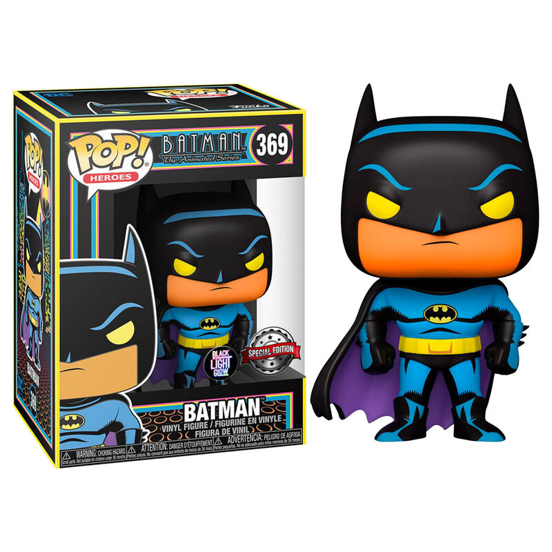 Funko pop dc black light batman multicolor 51725
