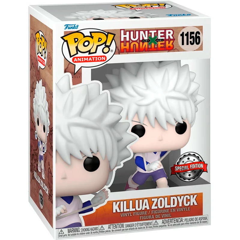 Funko pop hunter x hunter killua zoldiack con yo - yo 64988