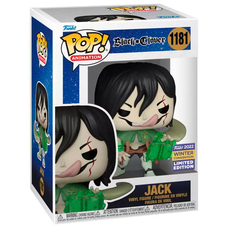 Funko pop black clover capitan jack ripper 65346 Frikytopia