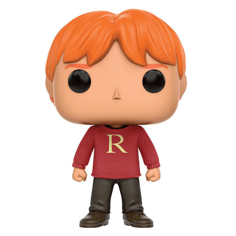 Funko pop harry potter ron weasley con jersey con letra r 10996