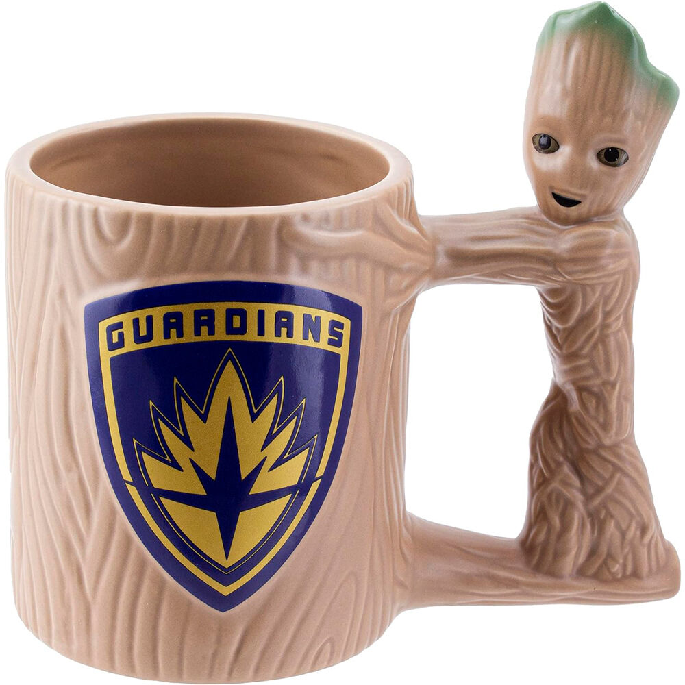 Taza 3d paladone marvel guardianes de la galaxia groot