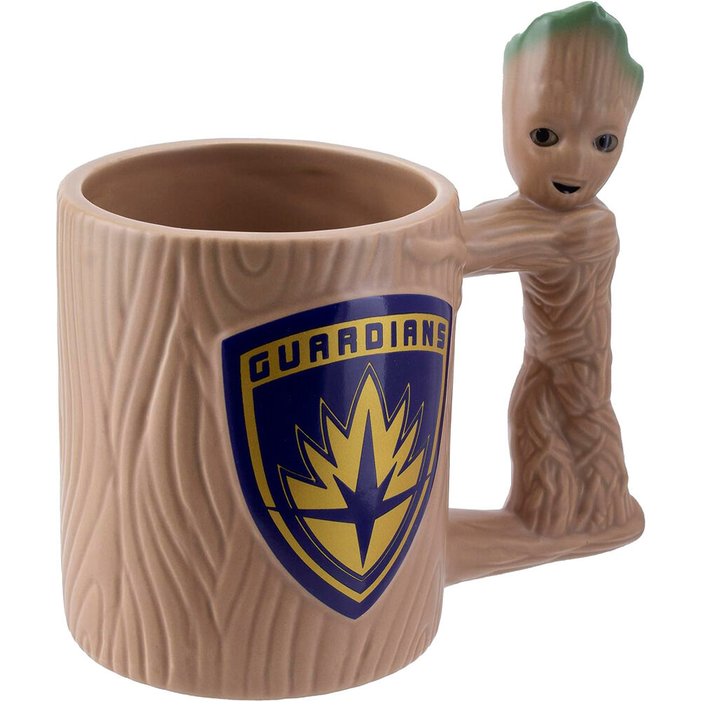 Taza 3d paladone marvel guardianes de la galaxia groot