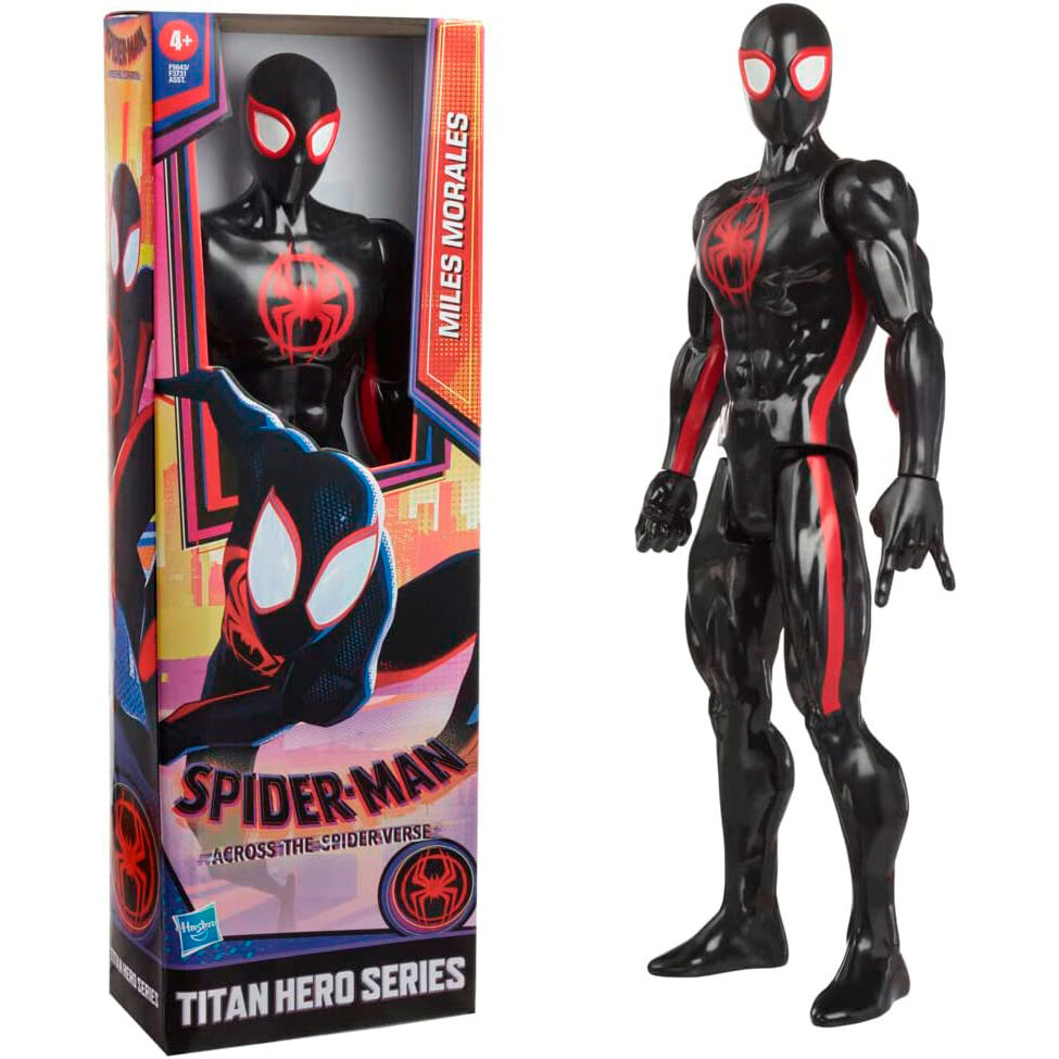 Figura hasbro marvel titan hero series spider man miles morales Frikytopia