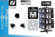 STENCIL STTX005 PAINT STAINS