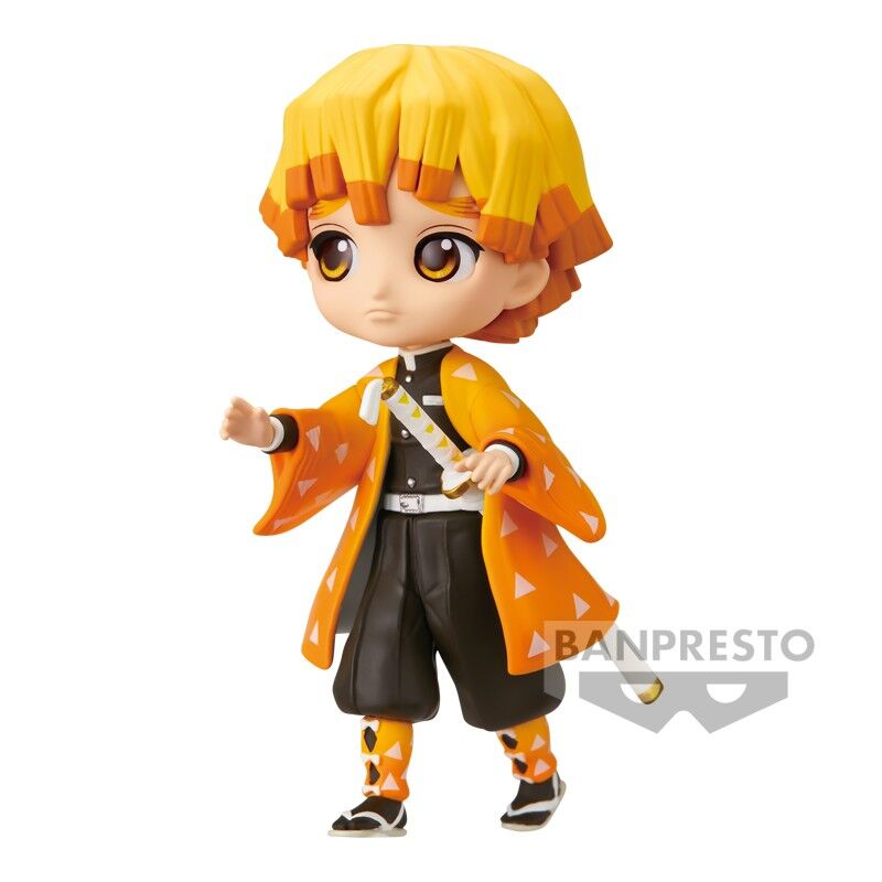 Figura q posket petit kimetsu no yaiba demon slayer zenitsu agatsuma