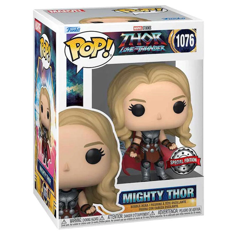 Funko pop marvel thor love & thunder thor mighty 65012 Frikytopia