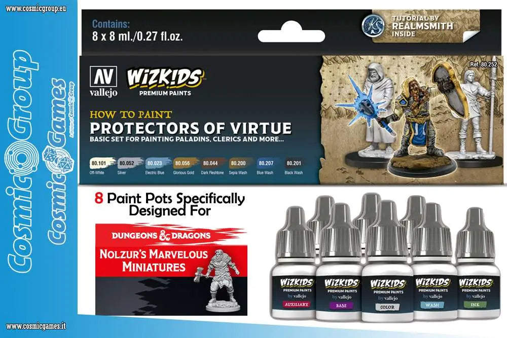 WIZKIDS PS PROTECTORS OF VIRTUE Frikytopia