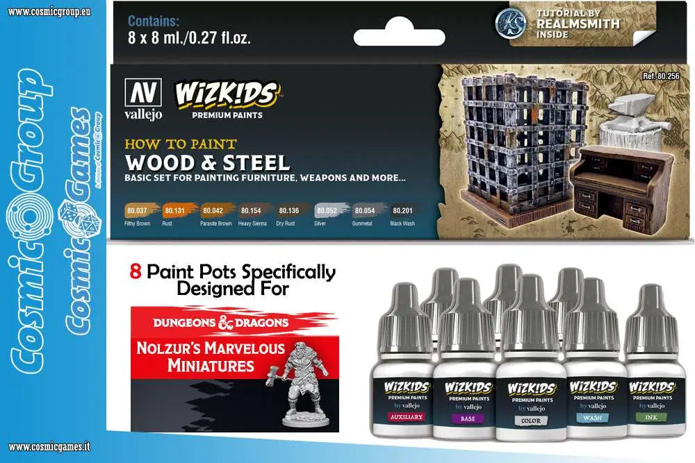 WIZKIDS PS WOOD & STEEL Frikytopia