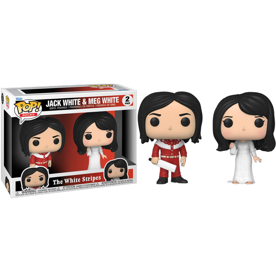 Funko pop estrellas del rock the white stripes pack 2 61428 Frikytopia