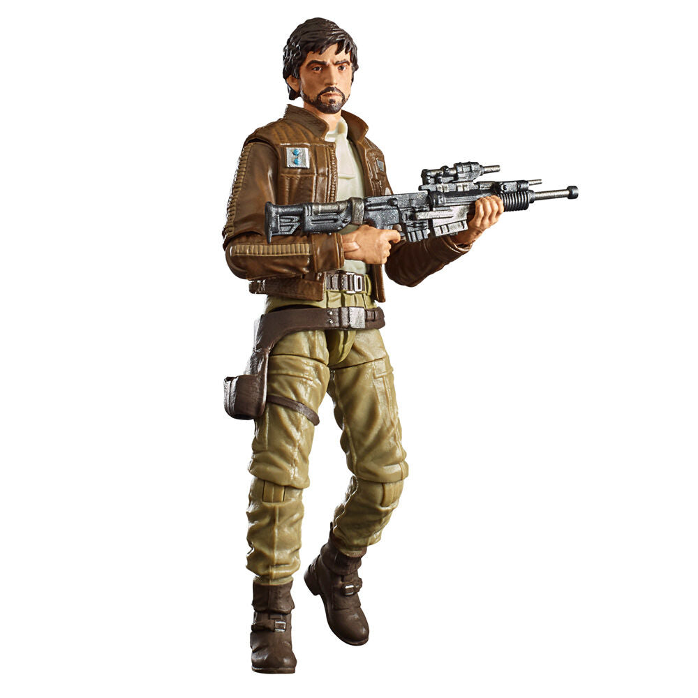 Figura hasbro star waras the vintage collection roge one captain cas