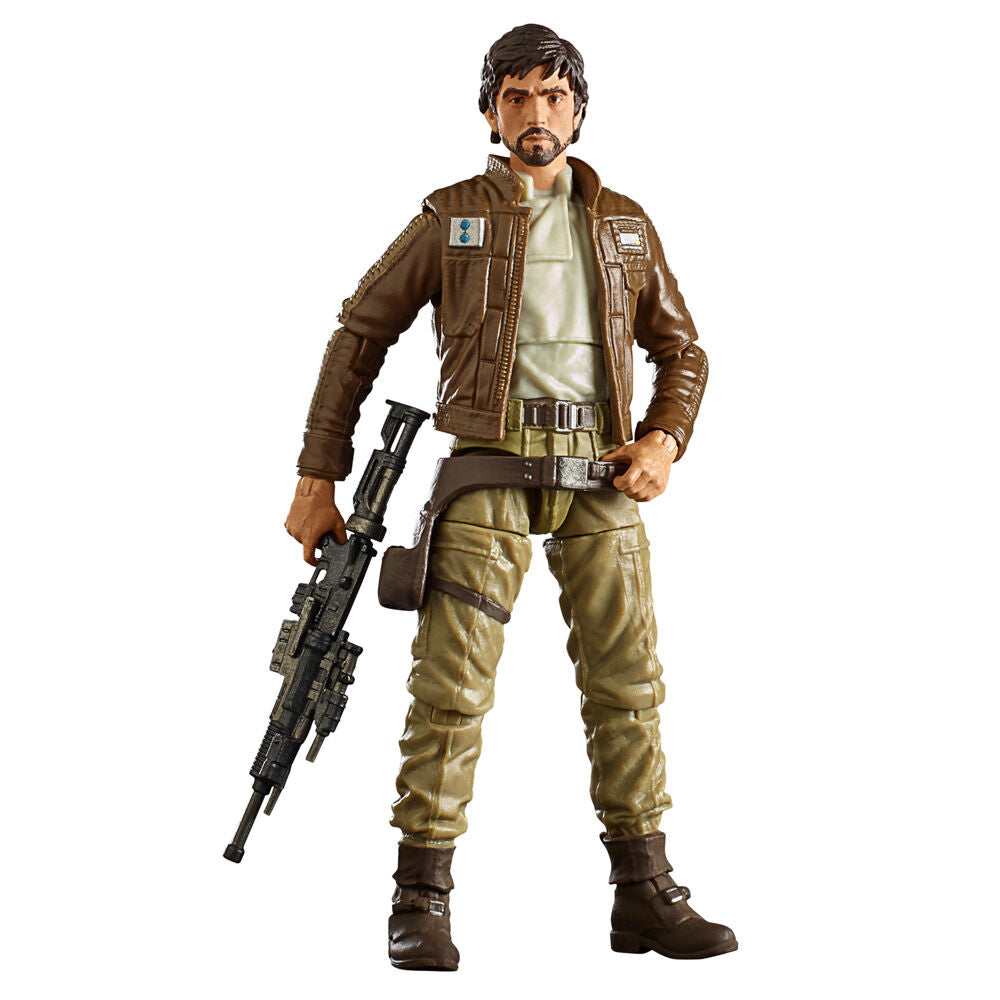 Figura hasbro star waras the vintage collection roge one captain cas