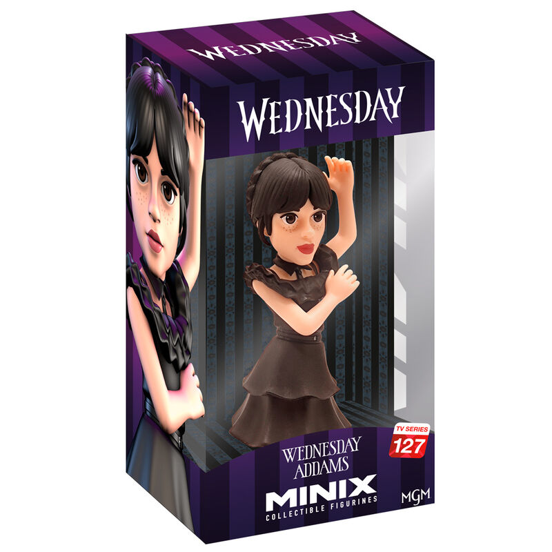 Figura minix wednesday (vestido baile) 12 cm Frikytopia