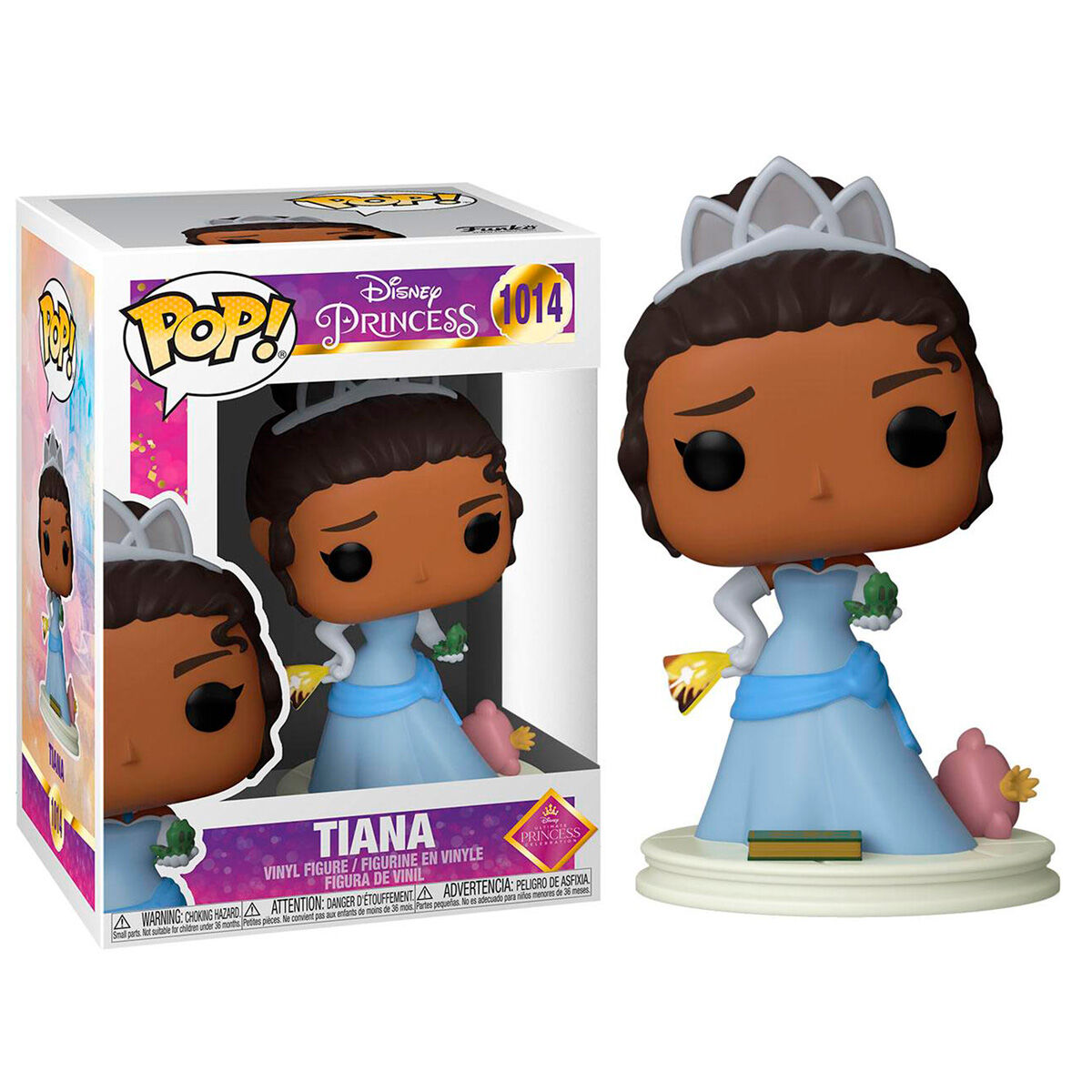 Funko pop disney ultimate princess tiana y el sapo tiana con sapo 54744 Frikytopia